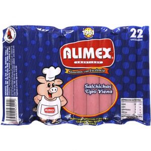 SALCHICHAS ALIMEX 450GR WIENNER