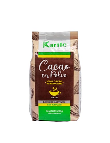 CACAO EN POLVO KARITO 200GR