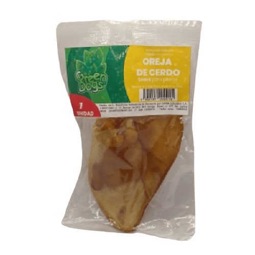 OREJA DE CERDO DESH. DOG DOG TREATS X UN