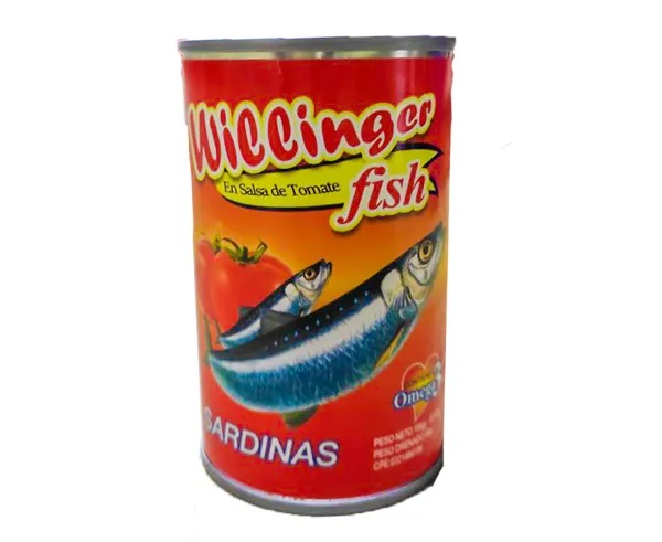 SARDINA WILLINGER 155GR SALSA DE TOMATE