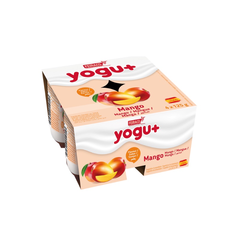 YOGURT FEIRACO 125GR 4UND MANGO