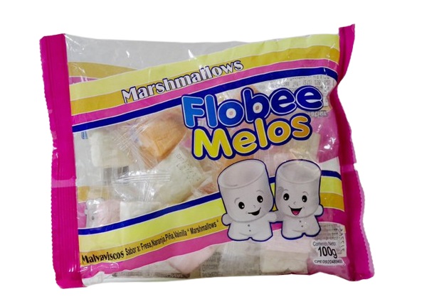 MARSHMELLOWS FLOBEE MELOS 100GR INDIVIDU