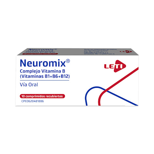NEUROMIX X 10TABL COMPLEJO B LETI