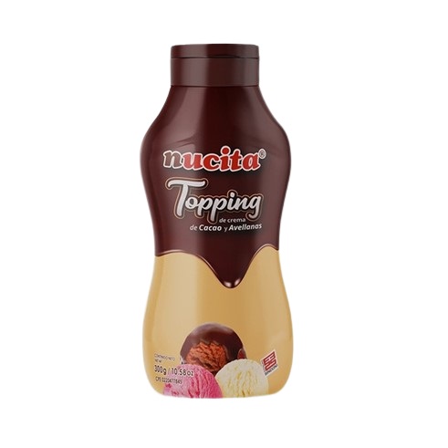 TOPPING DE CHOCOLATE NUCITA 300GR