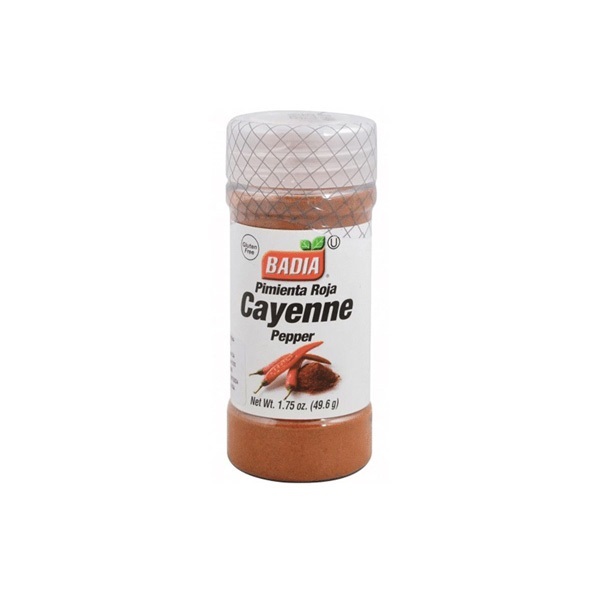 PIMIENTA CAYENA BADIA 49,61GR MOLIDA