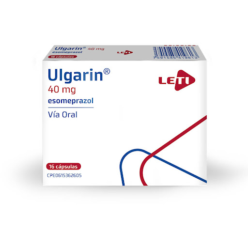 ULGARIN 40MG X 16CAPS ESOMEPRAZOL LETI