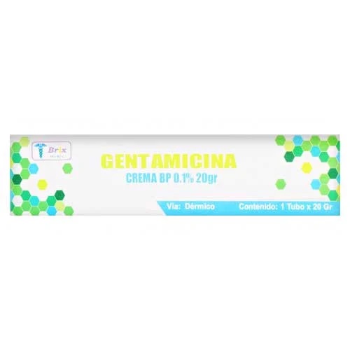GENTAMICINA 0,1% X 20GR BRIXMEDIC
