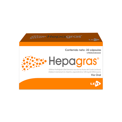 HEPAGRAS 120MG X 30CAPS