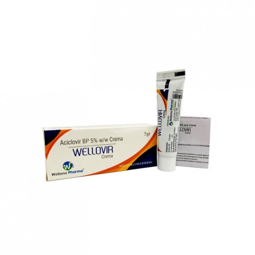 WELLOVIR CREMA 5% X 5G WELLONA