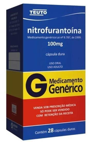 NITROFURANTOINA 100MG X 28CAPS TEUTO