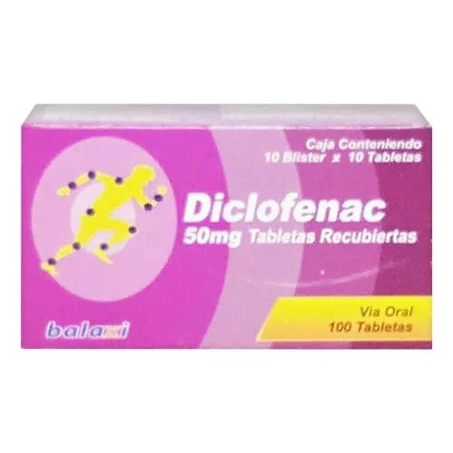 DICLOFENAC SODICO 50MG X 10TAB BALAXI
