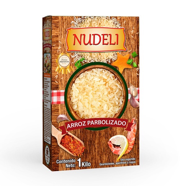 ARROZ PARBOLIZADO NUDELI 1KG
