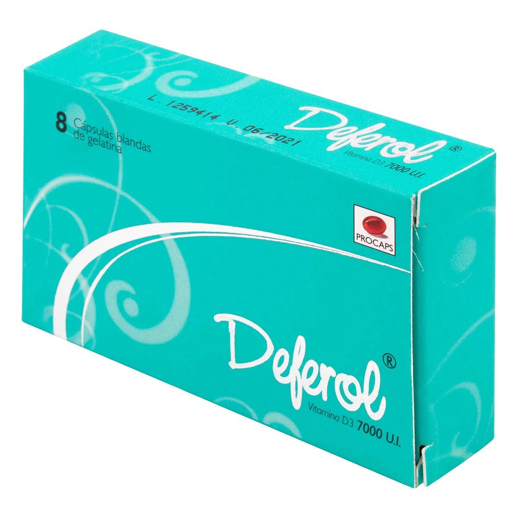 DEFEROL VIT D3 7000U.I 8TAB PROCAPS