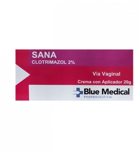 SANA  CREMA VAGINAL 2% X 20G BLUE MEDICAL