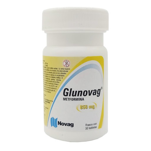 GLUNOVAG NOVAG 850MG X30TAB