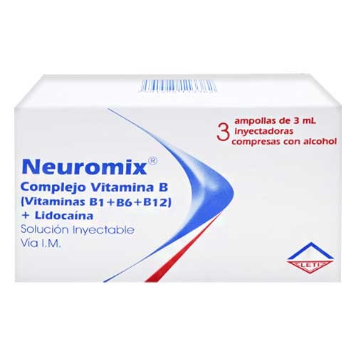 NEUROMIX SOLUC INYEC 3ML X 3AMP LETI