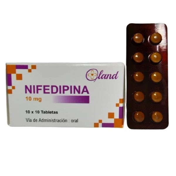 NIFEDIPINA 10MG X10TAB BLISTER LAND