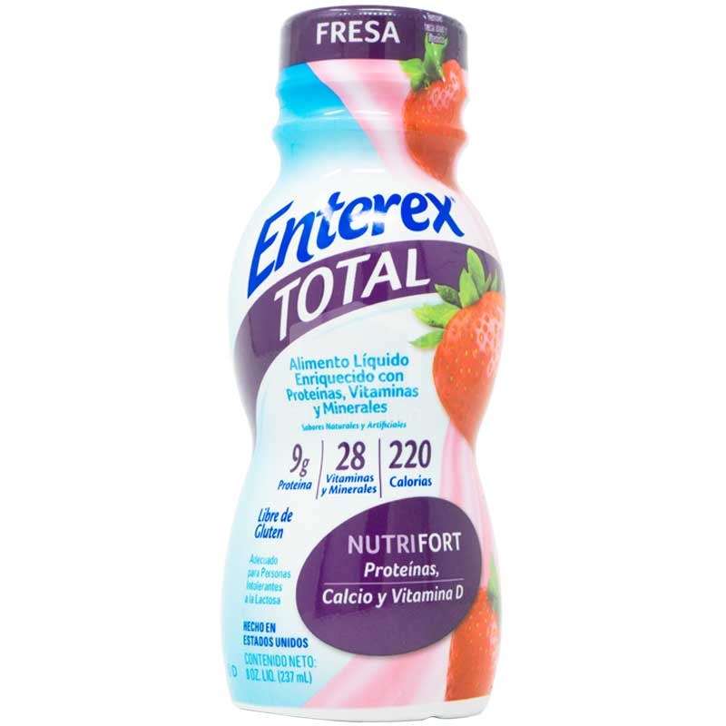 ENTEREX TOTAL LIQUIDO S/FRESA 237ML VICTUS