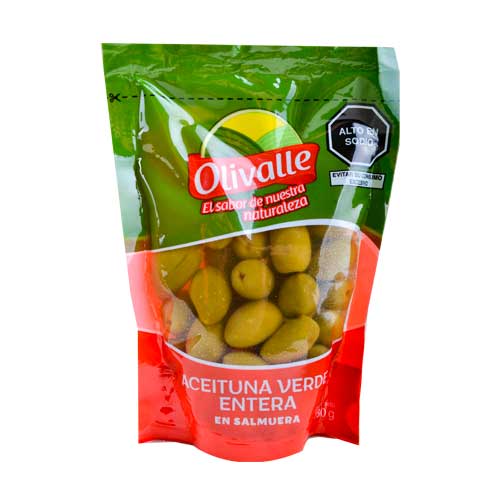 ACEITUNA SACHET 180GR CON HUESO