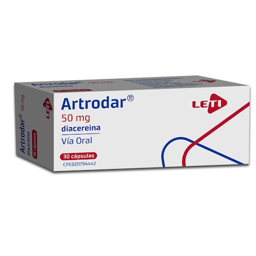 ARTRODAR 50MG X 30 CAPSULAS LETI