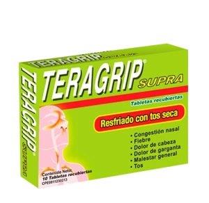 TERAGRIP SUPRA FARMA X 10 TABLETAS