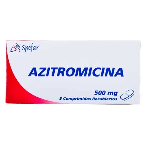 AZITROMICINA 500MG X 5COMP SPEFAR