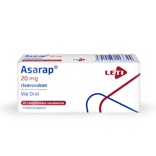 ASARAP 20MG X 20COMP RIVAROXABAN LETI