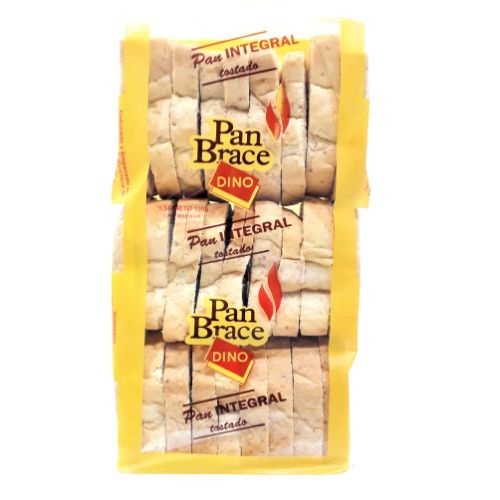 PAN TOSTADO DINO 130GR INTEGRAL