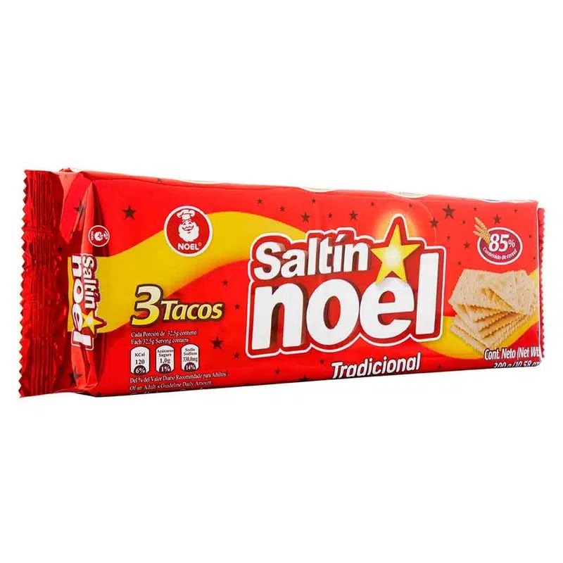 GALLETAS SALTIN NOEL 300GR 3TACOS