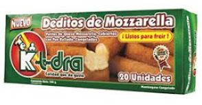 DEDITOS K-T-DRA 20UND MOZZARRELLA