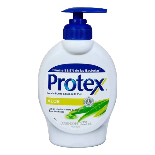 JABON PROTEX 221ML LIQ ALOE