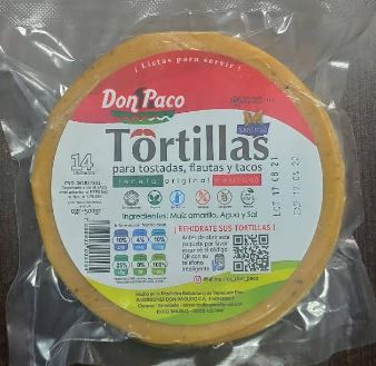TORTILLAS DON PACO 440GR MAIZ