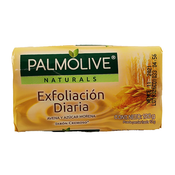 JABON PALMOLIVE 120G AVENA AZUCAR MORENA