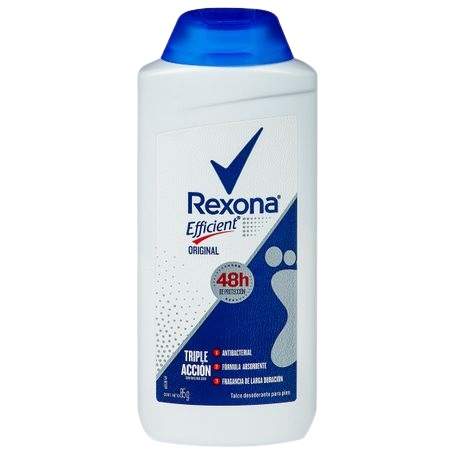 TALCO ANTIBACT REXONA EFFICIENT 85GR