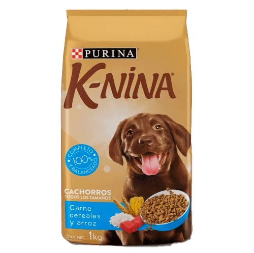 ALIMENTO P/PERRO KNINA 1KG CACHORRO