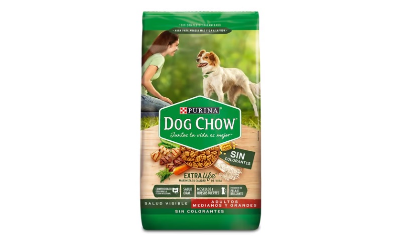 ALIMENTO P/PERRO DOG CHOW 2KG SIN COLORANTE