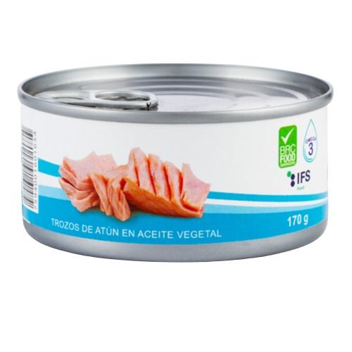 ATUN THE KING OF THE SEAS 170GR AGUA