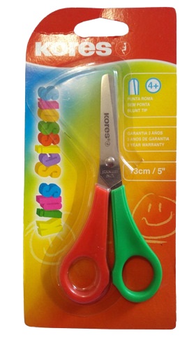 TIJERA KORES 5&quot; PUNTA ROMA SOFT GRIP