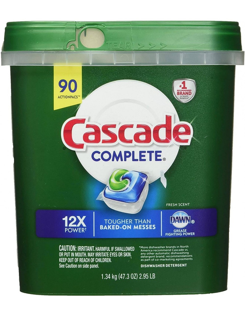 LAVAPLATOS CASCADE 37UND CAP FRESH