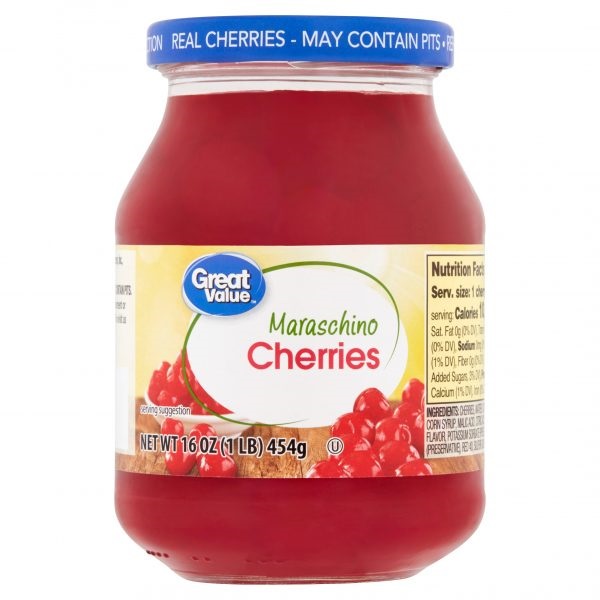 CEREZAS MARASCHINO 454GR