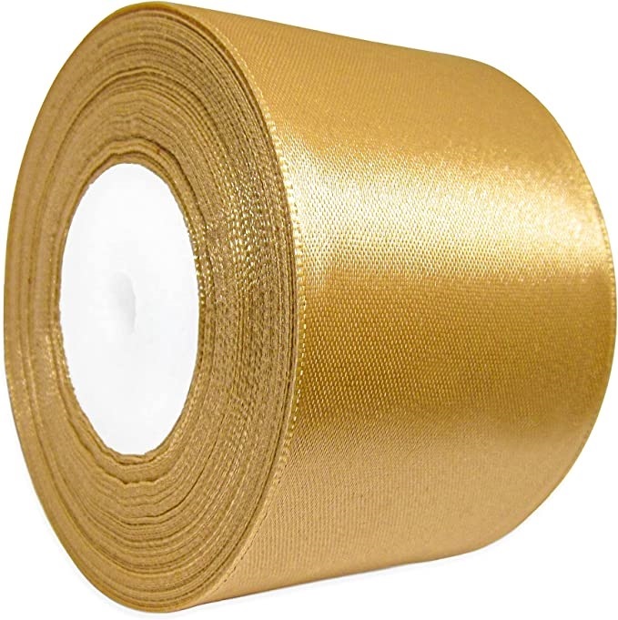 CINTA DE REGALO 3CM DORADA