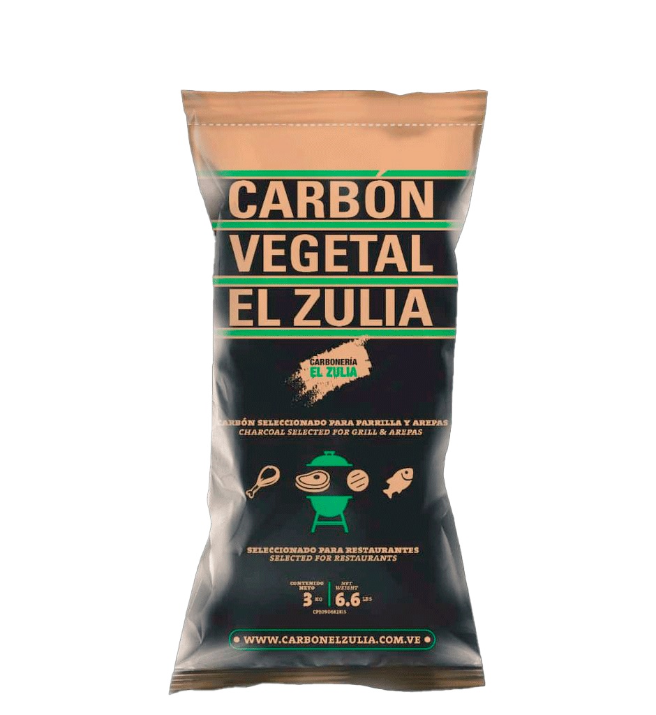 CARBON EL ZULIA 3KG VEGETAL