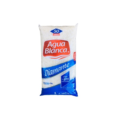 ARROZ AGUA BLANCA 1KG DIAMANTE