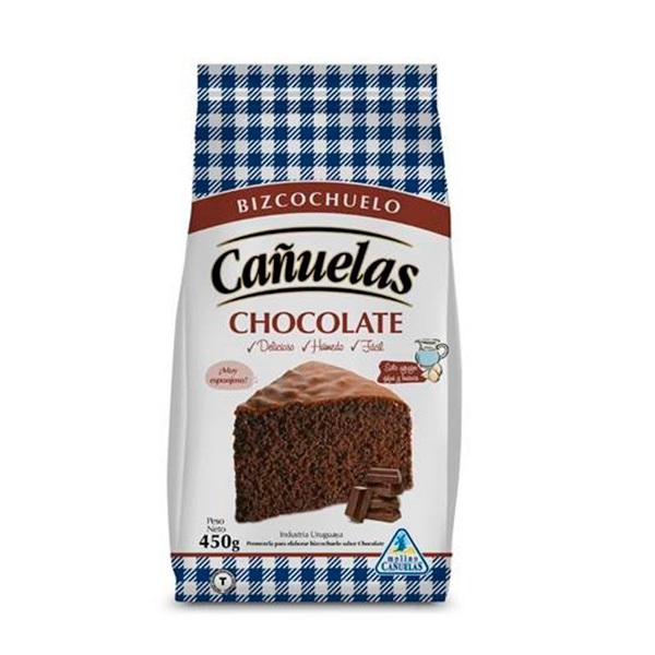 MEZCLA DE TORTA CAÑUELAS 450GR CHOCO