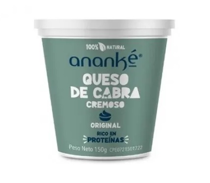 QUESO ANANKE 150GR CABRA ALBAHACA EX CREM