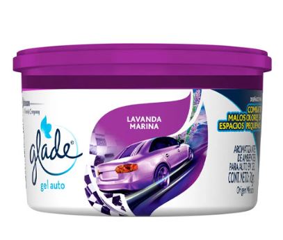 AMBIENTADOR GLADE 70GR LAVANDA P/AUTO GEL