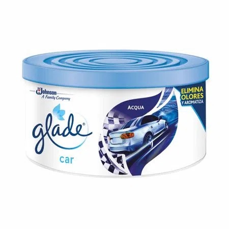AMBIENTADOR GEL GLADE P/AUTO ACQUA 70GR