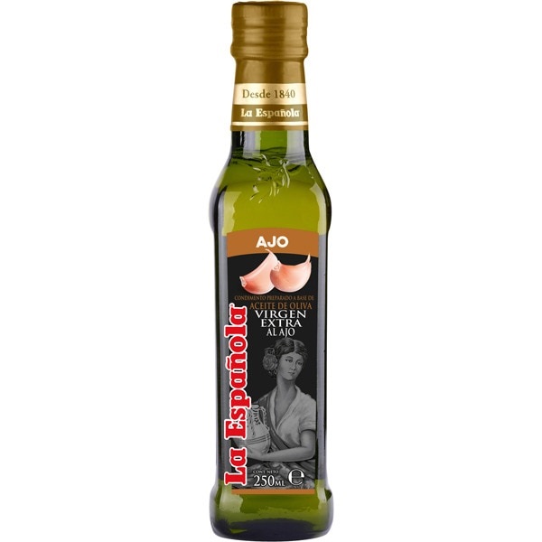 ACEITE DE OLIVA LA ESPAÑOLA 250ML AJO EV