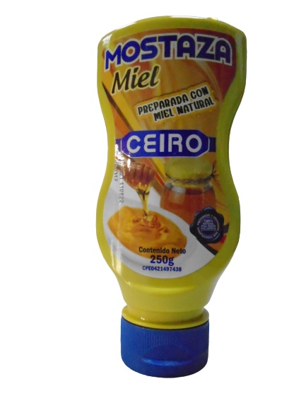 MOSTAZA CEIRO 250GR MIEL NATURAL