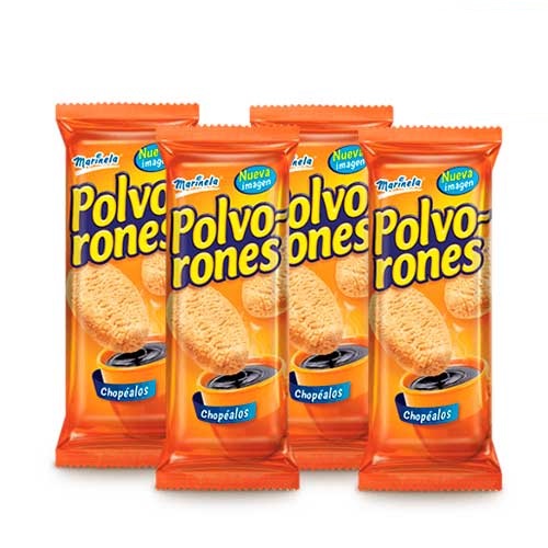 POLVORONES MARINELA 300G X4UND NARANJA
